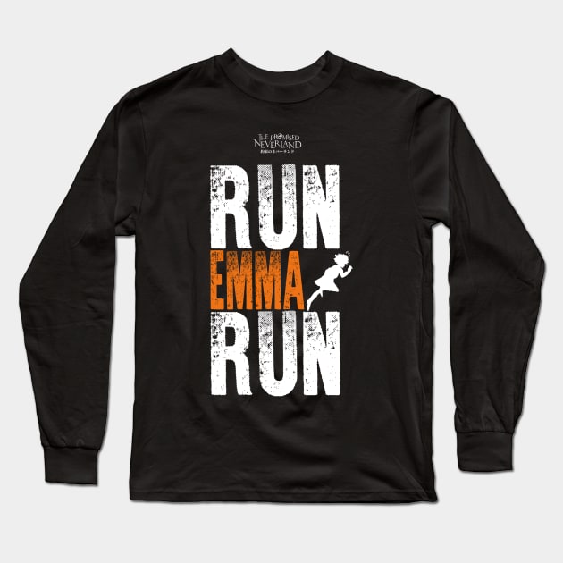 THE PROMISED NEVERLAND: RUN EMMA RUN Long Sleeve T-Shirt by FunGangStore